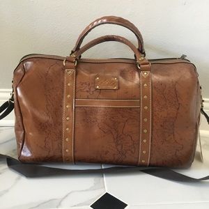 NWT Patricia Nash Milano Riot Rust Weekender